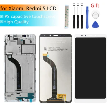 Xiaomi Redmi 5 LCD מסך מגע החלפה + מסגרת דיגיטלית הרכבה עבור Xiaomi Redmi 5 תצוגת LCD תיקון חלקים - התמונה 1  
