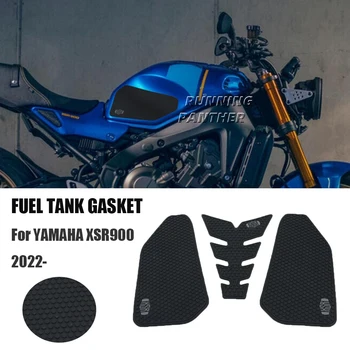 אופנוע אביזרים סט של שחור הלוגו אנטי להחליק מיכל דלק משטח קיט מגיני ברכיים חדש ימאהה XSR900 xsr900 XSR 900 2022 2023 - התמונה 1  