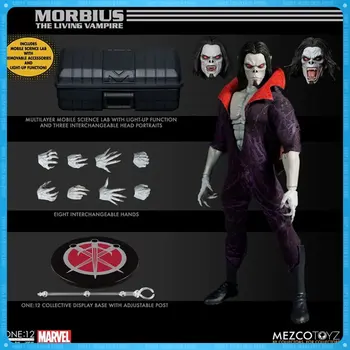 מקורי Mezco Toyz אחד:12 קולקטיבית Morbius את ערפד חי פעולה אנימה להבין את הפסלון פסל המודל בובת אספנות צעצועים - התמונה 1  