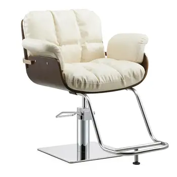 סיטונאי סלון שיער כיסא קלאסי אופנתי עיצוב שיער מותאם אישית סגנון היופי המודרני ספר כיסאות - התמונה 1  