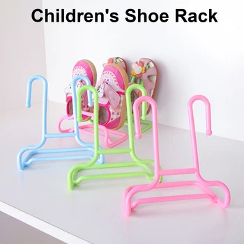 יצירתי רב-תכליתית מדף הנעליים ילדים ילד נעליים לעמוד תליית מדף ייבוש הנעליים קולב מתלה לחסוך מקום ארגונית - התמונה 1  