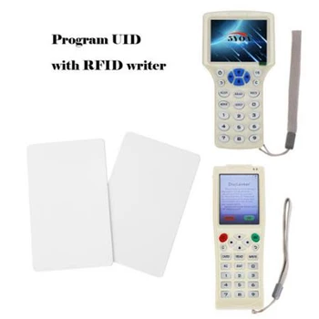 10PCS UID כרטיס 13.56 MHz בלוק 0 מגזר לכתיבה IC כרטיסי שיבוט לשינוי חכם Keyfobs מפתח קטגוריה 1K-S50 RFID בקרת גישה - התמונה 1  