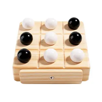 עץ משחק לוח שחמט משחק חינוכי משחקי לוח אינטראקטיבי אסטרטגיה המוח פאזל כיף משחקים עבור מבוגרים וילדים - התמונה 1  