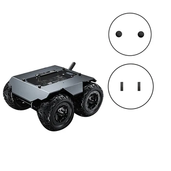 גל רובר 4WD נייד רובוט מארז המכונית תמיכה משולבת ESP32 מודול עבור Raspberry Pi 4ב אפס טסון ננו - התמונה 1  