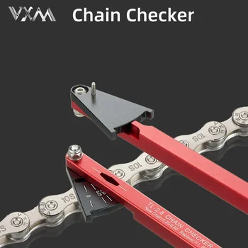 VXM MTB אופני שרשרת מחוון בלאי כלי שרשרת בודק ערכות מולטי-פונקציונלי רשתות מד מדידה הרים אופני כביש חדש - התמונה 1  