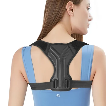יציבה תיקון, תמיכה בגב החגורה סד גברים נשים במשרד הביתי אימון אימון עמוד השדרה כתף יציבה תיקון מתכוונן - התמונה 1  