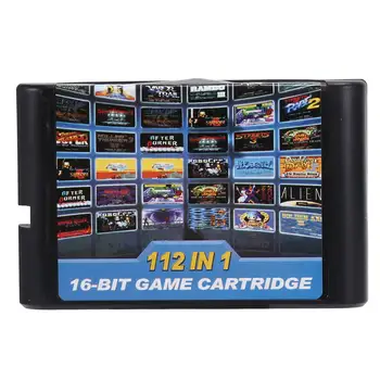 112 1 מחסנית משחק של 16 סיביות המשחק מחסנית עבור Sega Megadrive בראשית המשחק מחסנית עבור PAL ו-NTSC - התמונה 1  