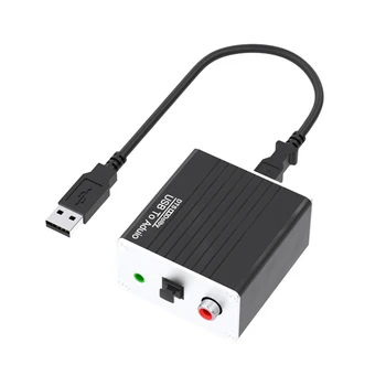 USB ממיר אודיו PC כרטיס קול עבור PS5 3.5 מ 