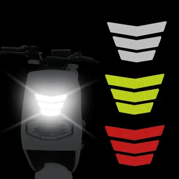 3PCS אופנוע רעיוני מדבקות בטיחות סימני אזהרה מגן מדבקות נגד שריטות Mudguard דקורטיבי רצועות מגן - התמונה 1  