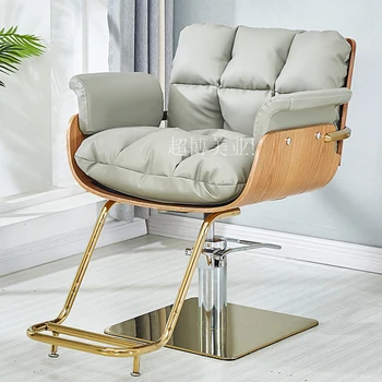קוסמטיקה יוקרה ספר כיסאות מעקה המסתובב פשטות ספר כיסאות המומחיות Silla Barberia רהיטים מסחריים RR50BC - התמונה 1  