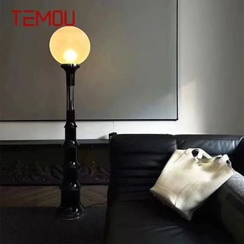 TEMOU נורדי מינימליזם מנורת רצפה קרם סגנון הסלון, חדר השינה הוביל יצירתיות דקורטיביים אווירה - התמונה 1  