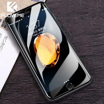 FLOVEME זכוכית מחוסמת לאייפון 7 8 פלוס XS מקס XR-X מגן מגן מסך זכוכית לאייפון 6 6 7 5 5 סה סרט ברור - התמונה 1  
