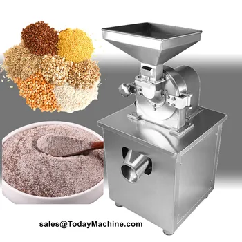 מזון יבש אגוז חיטה, אורז, דגנים ספייס Pulverizer קמח מכונת השחזה - התמונה 1  