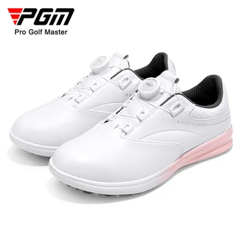 PGM נשים נעלי גולף עמיד נגד החלקה של נשים קל משקל, רך לנשימה נעלי נשים ידית הרצועה נעלי ספורט XZ301 - התמונה 1  