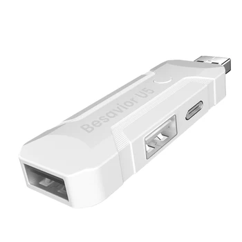 Besavior U5 על PS5 כל משחקי מקלדת עכבר ממיר USB מתאם Gamepad מחבר plug and play עבור ps4 מתג x1 XSX - התמונה 1  
