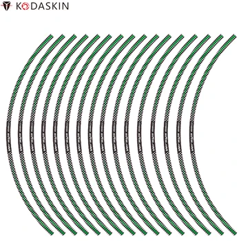 KODASKIN חישוק גלגל מדבקות פס מדבקות עבור ER-6N הנינג ' ה 300 650 1000 Versys 650 - התמונה 1  