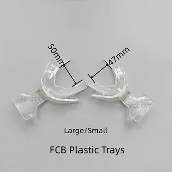 שיניים הרושם FCB מגשים מסגרת לקצץ Edentulous הלסת 135℃ החיטוי גדול/קטן - התמונה 1  