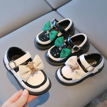 סיווג נעליים לנערות 2023 האביב ילדה קטנה נסיכה נעלי non-להחליק ילדים רכים סוליות נעליים בודד תינוק נעליים - התמונה 1  