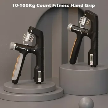 מכשיר אימון היד Strengthener 10-100kg שרירים Gripper ההכשרה הרחבה כושר אצבע כף היד מאמני כושר התאוששות לספור אחיזה - התמונה 2  