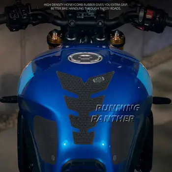 אופנוע אביזרים סט של שחור הלוגו אנטי להחליק מיכל דלק משטח קיט מגיני ברכיים חדש ימאהה XSR900 xsr900 XSR 900 2022 2023 - התמונה 2  