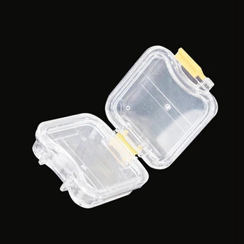 10Pcs פלסטיק תותבות שיניים הקופסה עם סרט איכות גבוהה קופסא לאחסון שיניים תותבות שתל ממברנה שן תיבת - התמונה 2  