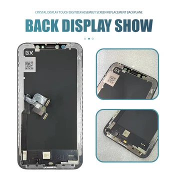 1PC 100% אמיתי GX AMOLED עבור iphone11 11Promax 12 ProMax LCD הרכבה מסך מגע דיגיטלית עבור ה-iphone X XS XSMAX XR 12 13 - התמונה 2  