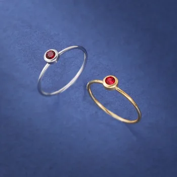 12pcs נירוסטה טבעות לנשים יום הולדת אבן נשים טבעת תכשיטים פשוטים אישיות תכשיטים, אבזרים משלוח חינם - התמונה 2  