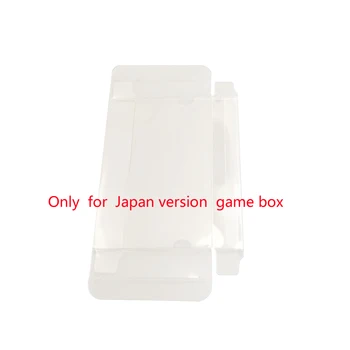 10pcs שקוף קופסה GBA יפן גרסה ג ' יי. פי כרטיס משחק צבע קופסת פלסטיק מגן לחיות מחמד אוסף אחסון מגן תיבת - התמונה 2  