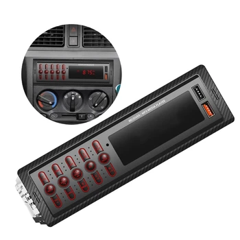 אלחוטית ממכשיר הרדיו ברכב נגן MP3 מולטימדיה AUX USB מוסיקה FM לשחק 12V סטריאו Audios - התמונה 2  