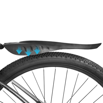 2Pcs אופניים פנדר MTB אופני קדמי אחורי צמיגים גלגל הכנפיים Mudguard MTB אופני כביש בוץ שומר אופניים אביזרים חלקי אופניים - התמונה 2  