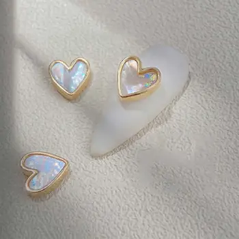 עדין יוקרה אוהב את הלב נייל ארט קישוטים DIY מסמר אמנות תכשיטים מניקור אביזרים 3D מסמר אמנות קישוט - התמונה 2  