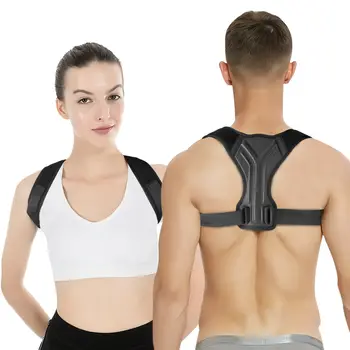 יציבה תיקון, תמיכה בגב החגורה סד גברים נשים במשרד הביתי אימון אימון עמוד השדרה כתף יציבה תיקון מתכוונן - התמונה 2  