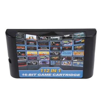 112 1 מחסנית משחק של 16 סיביות המשחק מחסנית עבור Sega Megadrive בראשית המשחק מחסנית עבור PAL ו-NTSC - התמונה 2  