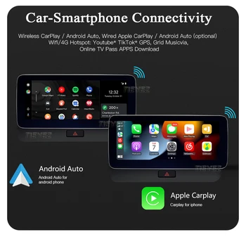 12.3 אינץ אנדרואיד 13 עבור אאודי Q5 Q5L 2018 2019 2020 מולטימדיה לרכב ניווט GPS רדיו וידאו CarPlay WIFI BT סטריאו נגן - התמונה 2  