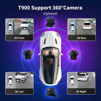 EKIY T900 סטריאו Carplay עבור פיאט Strada 2020 2021 2022 רדיו במכונית מולטימדיה נגן וידאו נווט GPS Android Auto 2 DIN DVD - התמונה 2  