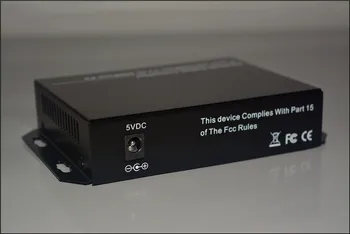 1 סיבים 8 RJ45 Ethernet Gigabit Media Converter עם סיבים Port 10/100/1000Mbps - התמונה 2  