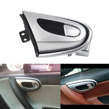 המכונית בתוך ידית הדלת עבור Luxgen 7 שטח U7 2011-2017 ידית הדלת Chrom Eplate דלת פנימית אבזם - התמונה 2  