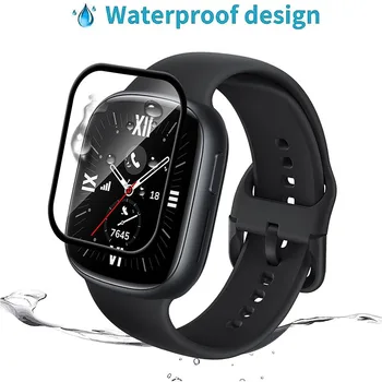 BEHUA סרט מגן מסך עבור Huawei הכבוד השעון 4 Smartwatch 3D מעוקל כיסוי רך סרט מגן (לא זכוכית) אביזרים - התמונה 2  