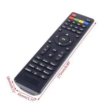 E56B שליטה מרחוק DVB-T2-DVB-S2, DVB אנדרואיד עבור תיבת חכמים IPTV Media Player - התמונה 2  