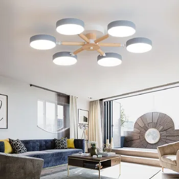 מודרני פשטות LED נברשת עבור המגורים חדר אוכל מטבח מסלול האור חדר שינה זוגי המנורה עיצוב הבית תלוי גוף תאורה - התמונה 2  
