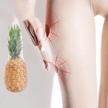 אננס Anti-scratch גרב נשים גרביונים דק שקוף בלתי נראה נקבה גודל פלוס אנטי-לחתוך חותלות לנשימה גרבונים - התמונה 2  