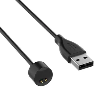 מטען USB כבל נתונים מתאים Xiaomi Mi Band 6 / Mi Band 5 5/6-שחור צמיד מהר כבל טעינה חכם אביזרים - התמונה 2  
