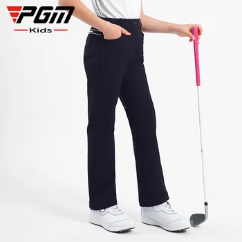 PGM של הילדה גולף המכנסיים בקיץ ילדים ספורט מכנסיים לנשימה אלסטית חגורת מכנסיים ללבוש גולף לילדים KUZ155 - התמונה 2  