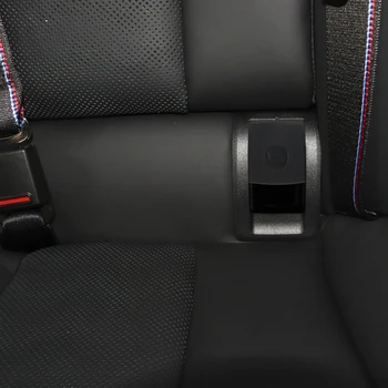 מאחור מושב הילד בטוח עוגן ISOFix כיסוי עבור ב. מ. וו E92 M3 2005-2012 הרכב מושב אחורי וו כיסוי הילד ריסון שחור - התמונה 2  