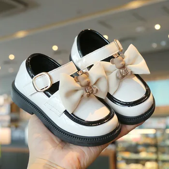 סיווג נעליים לנערות 2023 האביב ילדה קטנה נסיכה נעלי non-להחליק ילדים רכים סוליות נעליים בודד תינוק נעליים - התמונה 2  