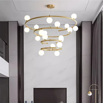 חדר שינה מודרני דקורטיבי בחדר האוכל led מנורות תקרה אורות תליון תאורה פנימית תאורת פנים מנורת תקרה נברשת - התמונה 2  